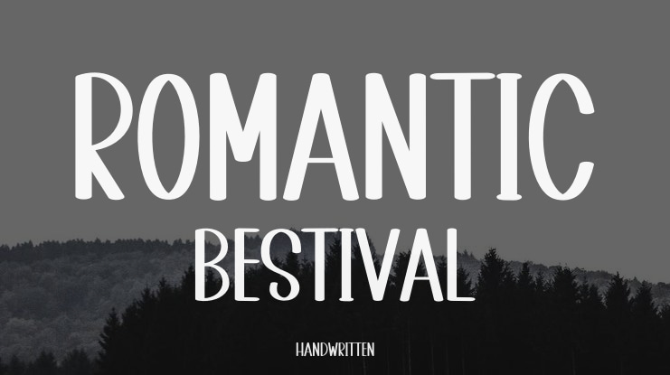 Romantic  Bestival Font