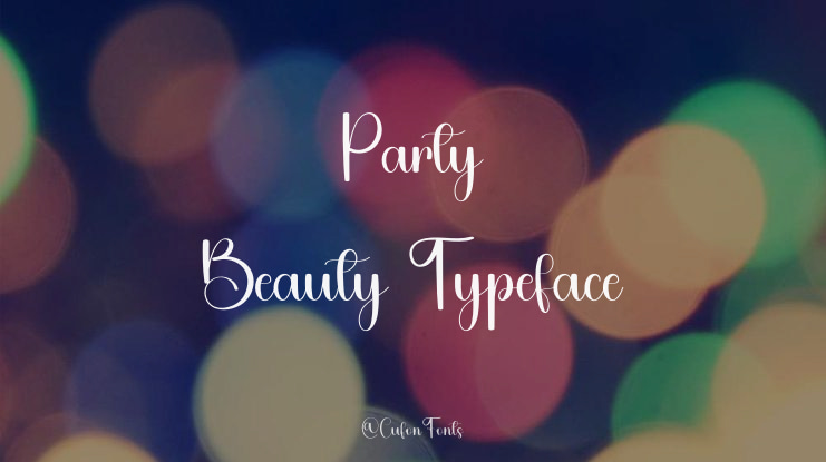 Party Beauty Font