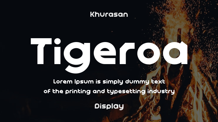 Tigeroa Font