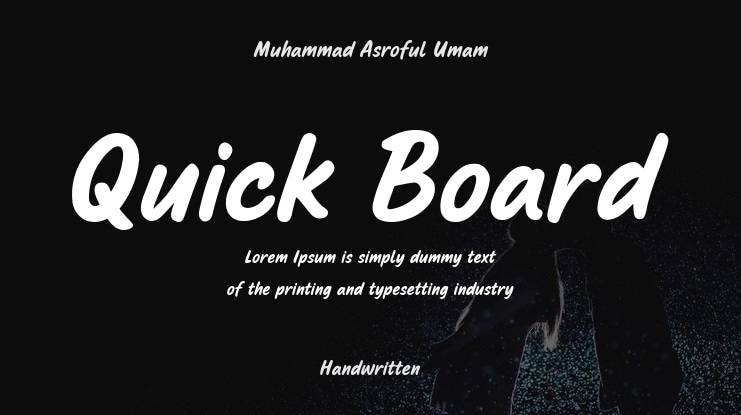 Quick Board Font
