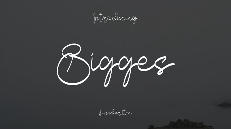 Bigges Font