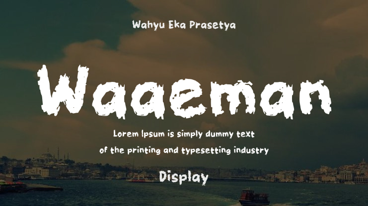 Waaeman Font