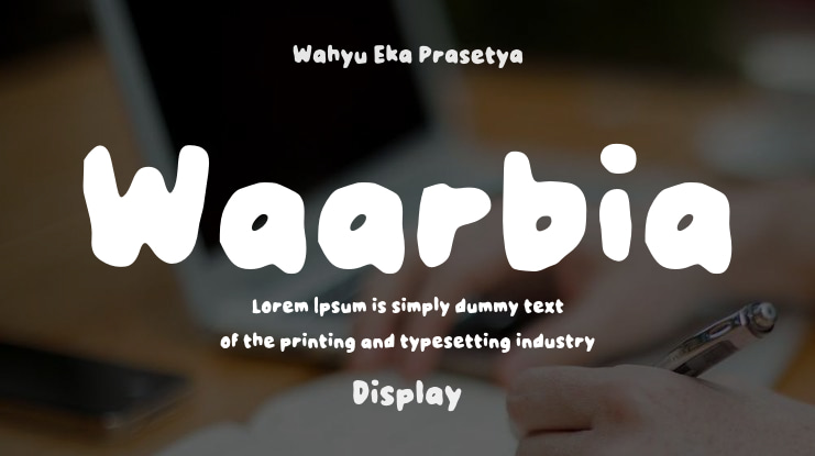 Waarbia Font