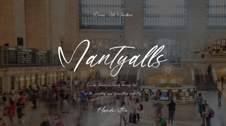 Mantyalls Font