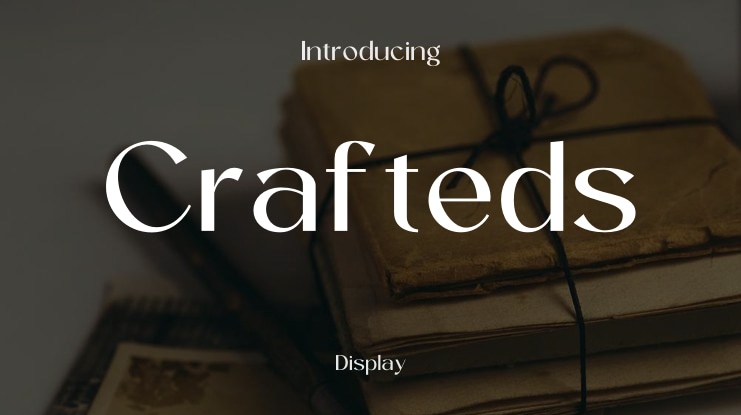 Crafteds Font