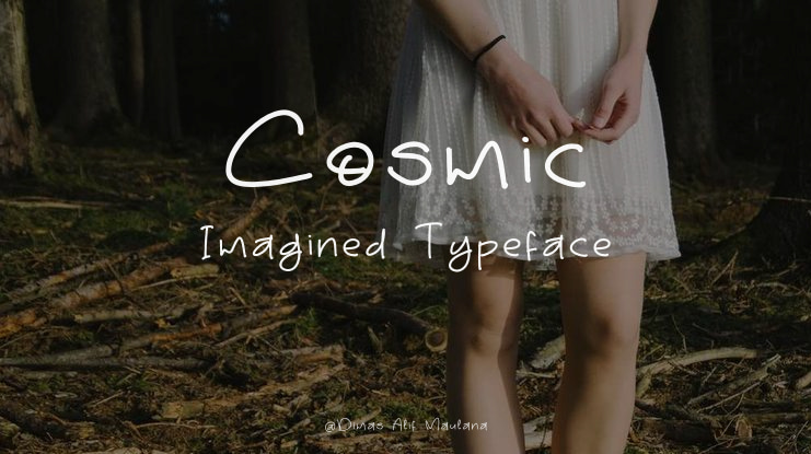Cosmic Imagined Font