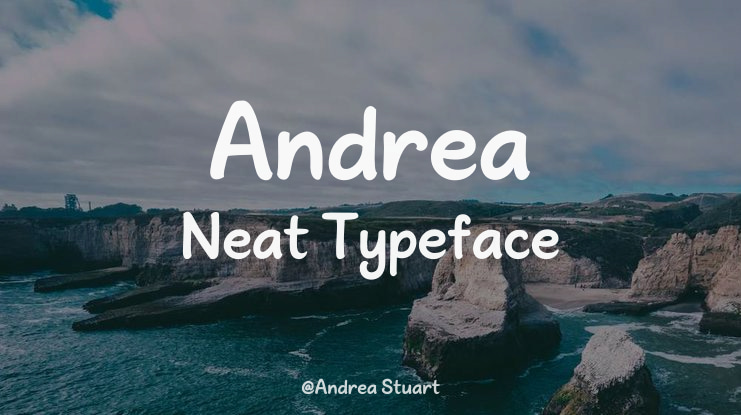 Andrea Neat Font Family