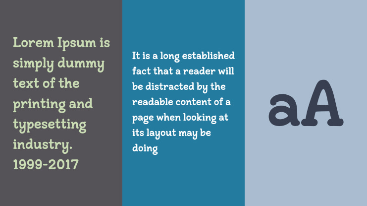Andrea Typed Font Family