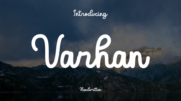 Varhan Font