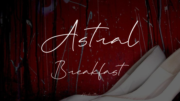 Astral Breakfast Font Family