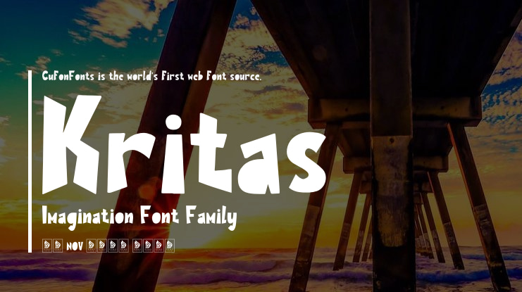 Kritas Imagination Font