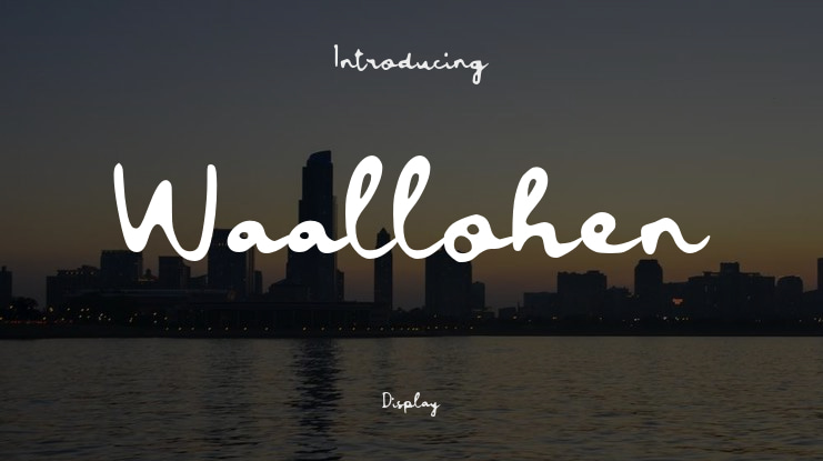 Waallohen Font