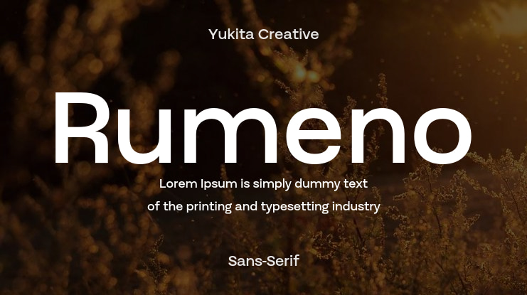 Rumeno Font