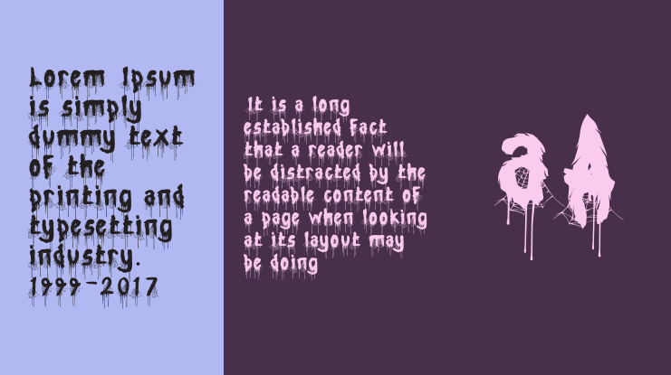 Black Thread Font Family