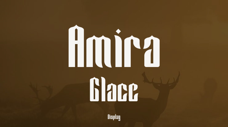 Amira Glace Font