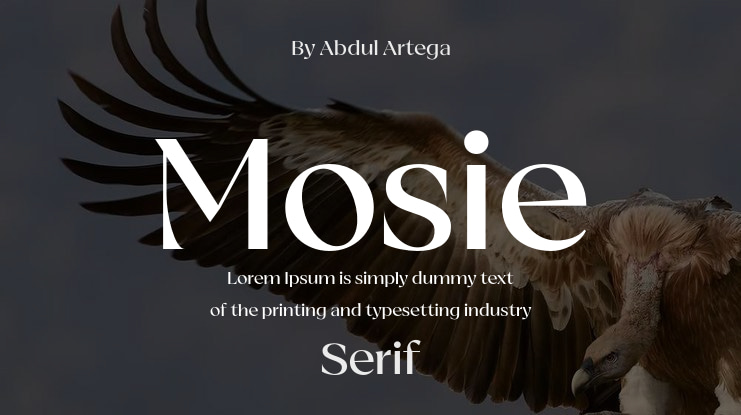 Mosie Font