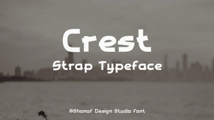 Crest Strap Font