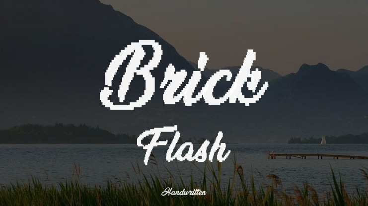 Brick Flash Font
