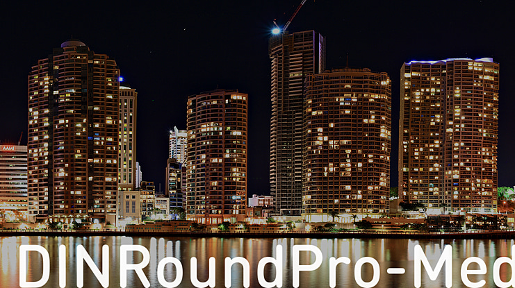 DINRoundPro-Medi Font Family