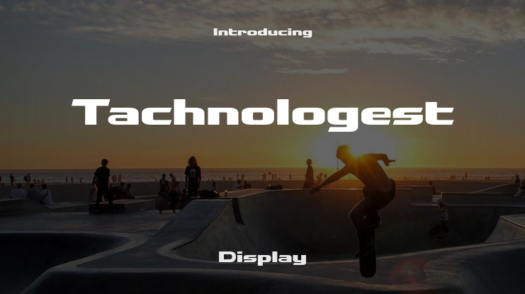 Tachnologest Font Family