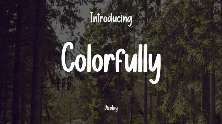 Colorfully Font
