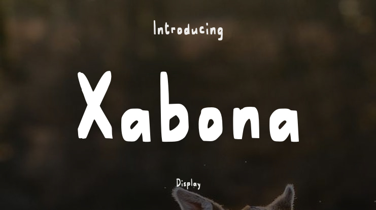 Xabona Font
