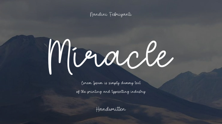 Miracle Font Family
