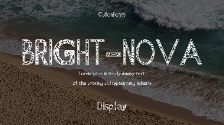BRIGHT-NOVA Font