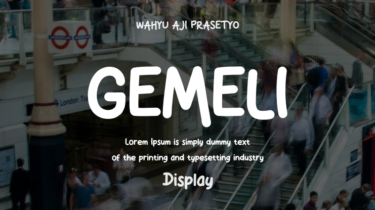 GEMELI Font