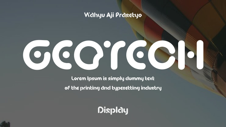 GEOTECH Font