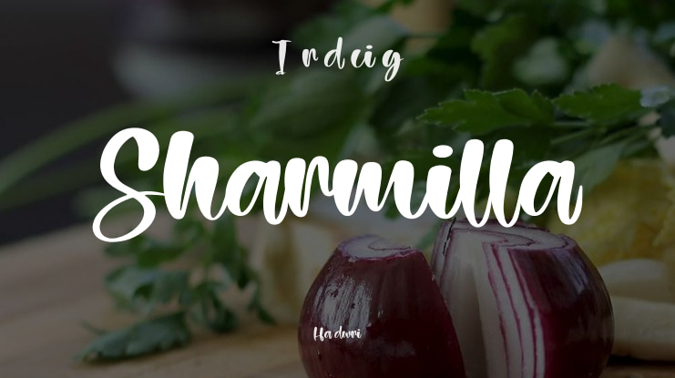Sharmilla Font