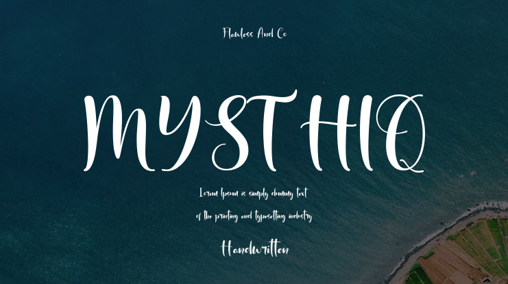 MYSTHIQ Font