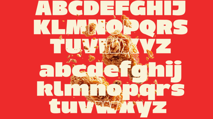 Eatvetica Bold Food Font