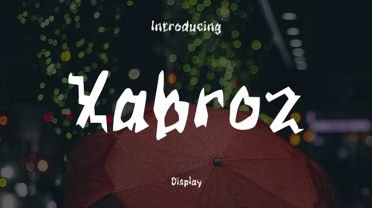 Xabroz Font