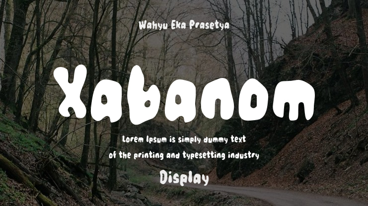 Xabanom Font