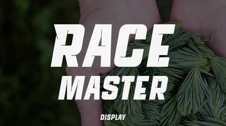Race master Font