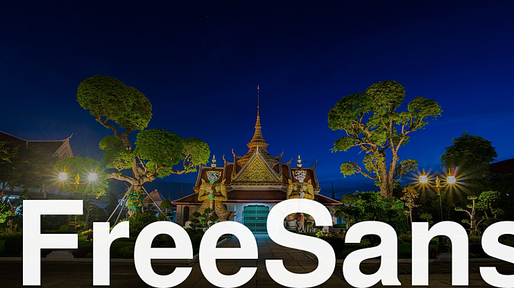 FreeSans Font