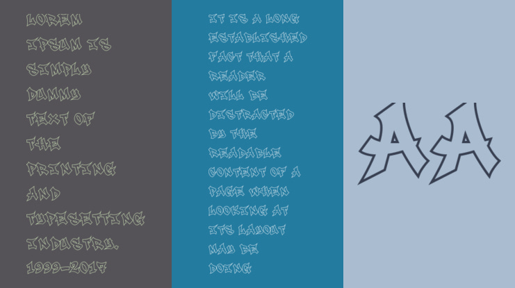 Gunko Street Outline Font Family