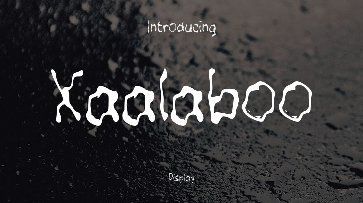Xaalaboo Font