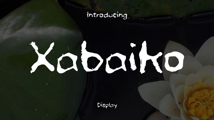 Xabaiko Font
