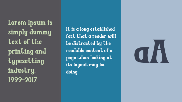 Firanza Display Font