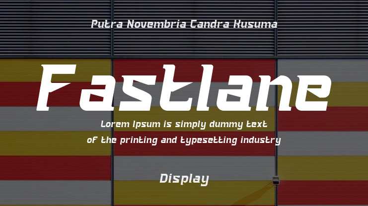 Fastlane Font Family