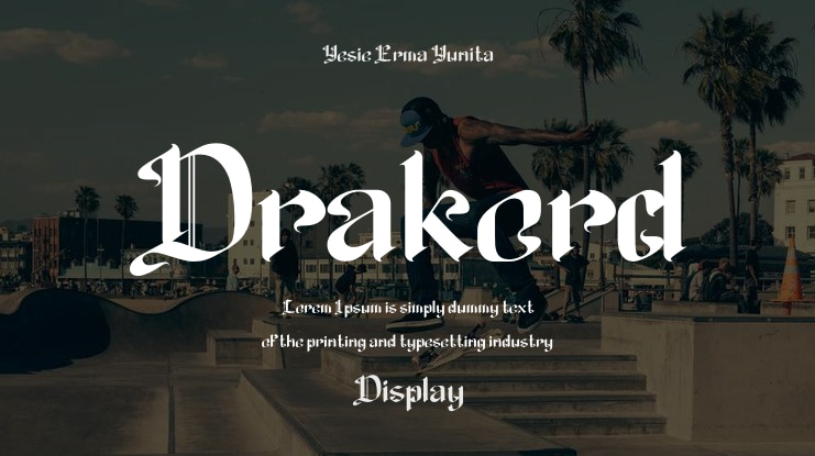 Drakord Font