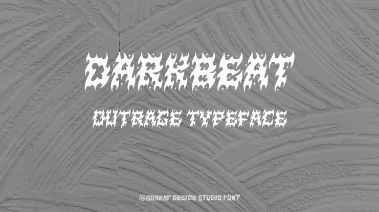 Darkbeat Outrage Font