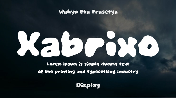 Xabrixo Font