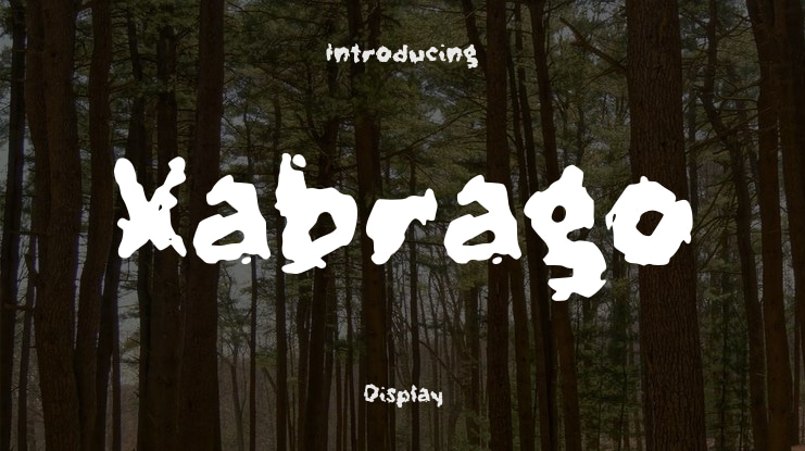 Xabrago Font