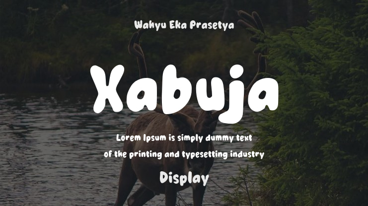 Xabuja Font