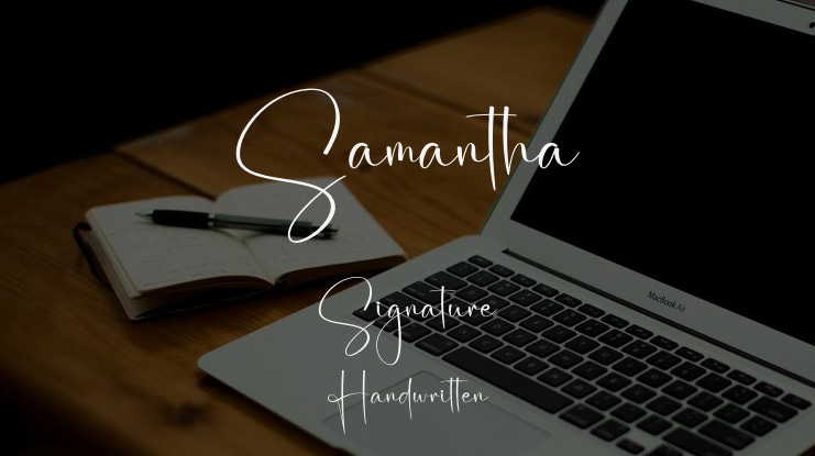 Samantha Signature Font