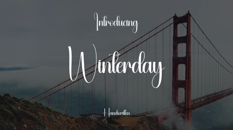 Winterday Font