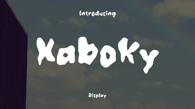 Xaboky Font